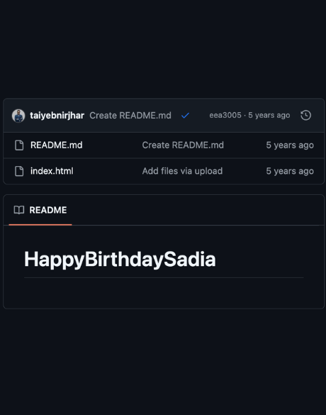 First website